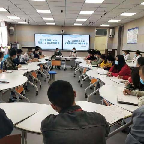 【53团第二小学】最美人间五月天，不负时光不负卿