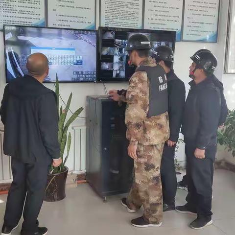 五十三团第二小学安保培训