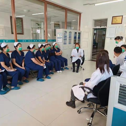 通化市中心医院眼科组织开展学习——孙春兰副总理专题医疗服务保障会议内容。