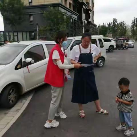 辛堤头社区开展未成年人防溺水宣传活动