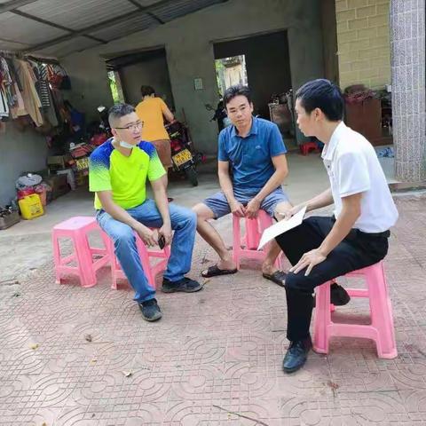 台楼村开展建党100周年大走访活动