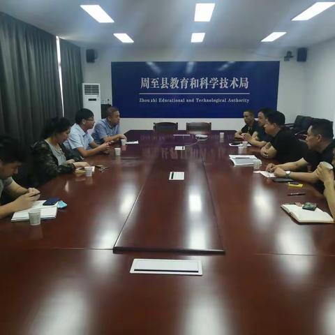 周至县教育科技局走访重点科技企业，开展科技服务