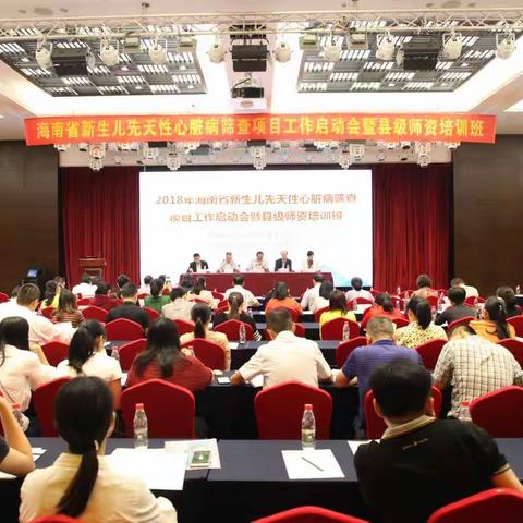 全覆盖，全免费——海南省新生儿先天性心脏病筛查项目正式启动