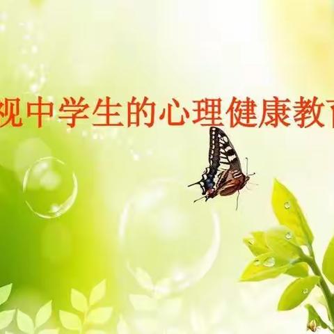 鹿邑弘德中学举行心理健康教育——“随心出发，向阳生长”专题板报活动