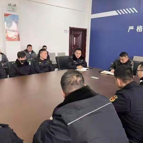 “迎春节 保安全 ”园区执法大队节前安全教育