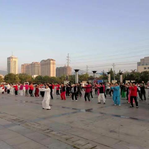 沂源县老体协举行太极八法五步培训