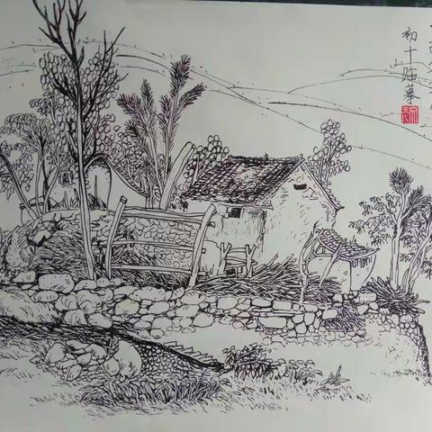 钢笔画学习散记