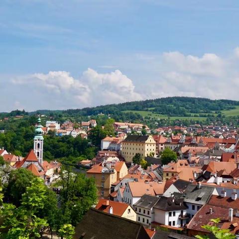 中欧之旅～～童话般的小镇.捷克克鲁姆洛夫！2018.5.23