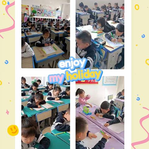 金东小学一年级数学学科活动开始啦！