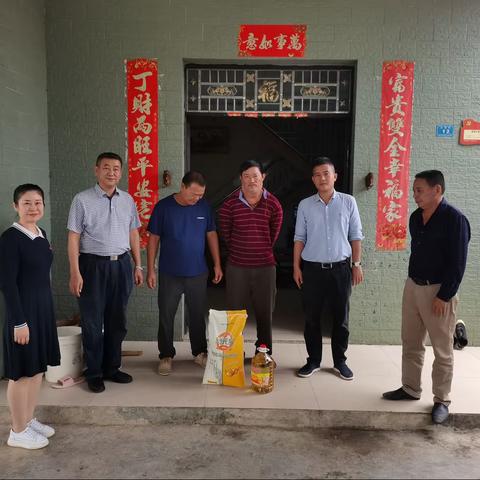 春节前夕，祝福先行—武山村党总支部慰问困难老党员