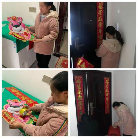 503绿叶中队李季冬的寒假生活