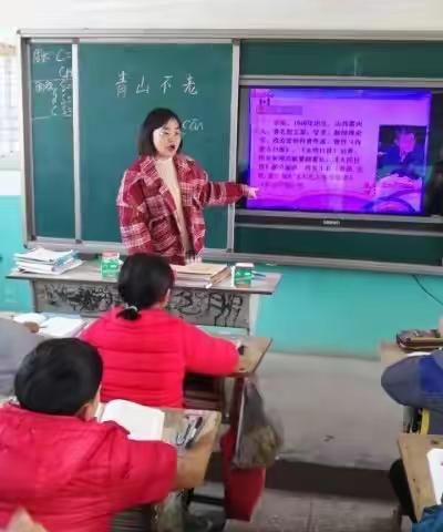 唱响教学主旋律，静听课堂拔节声——西华县教研组来我校莅临指导