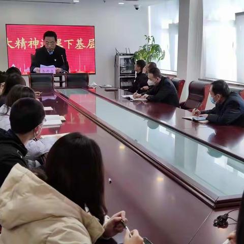 行政审批服务局第一党支部学习新春第一课