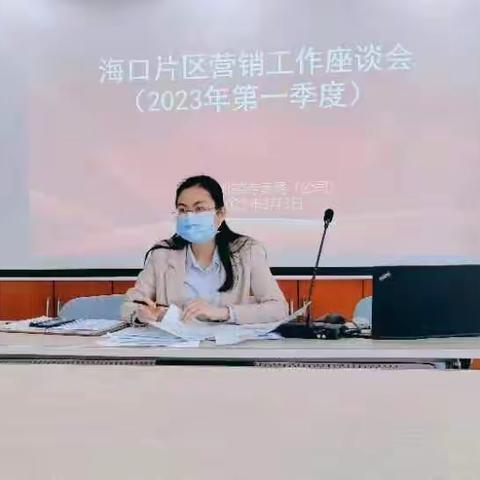 海口市局（公司）组织召开2023年第一季度营销工作座谈会