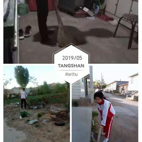 “小手拉大手，共建美好家园”活动纪实——杨柳庄镇中学