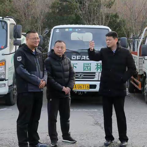 在关怀中砥砺前行                         —中心领导视察车辆保障部