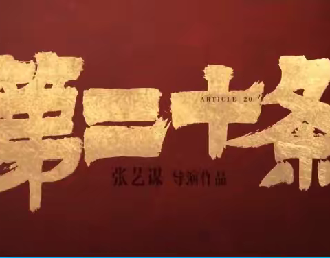 影评：“从秋菊打官司到第二十条”
