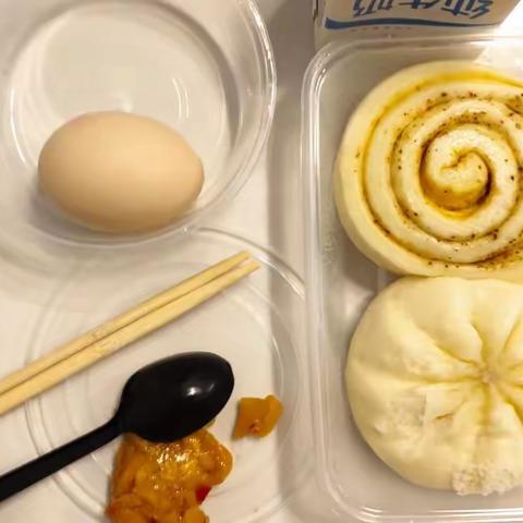 【晒早餐--转移隔离第二天】