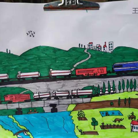 彩虹画室2018暑假班学员作品。秋季班咨询报名中……