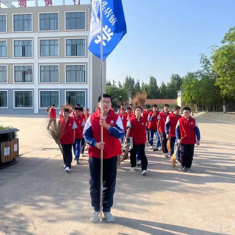 志愿服务在行动，共筑美丽中国梦——莱西市河头店镇南岚中学