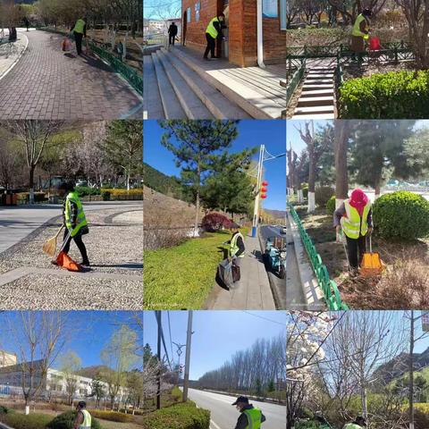 青龙县城区绿化养护工作周报（2023.4.1-4.7）