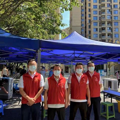 营业部党支部参加重庆市防疫工作志愿者活动