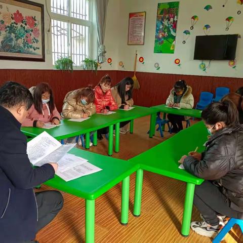 【努力正当时，不负好春光】姜村奉航幼儿园“把方向  议措施  提质量”主题活动