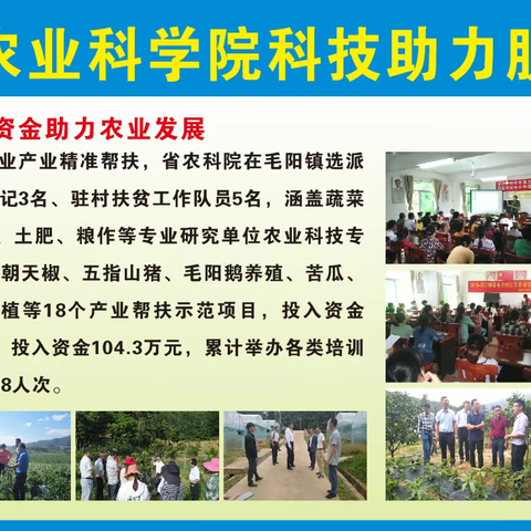 海南省农业科学院科技助力脱贫攻坚纪实（2016-2020）