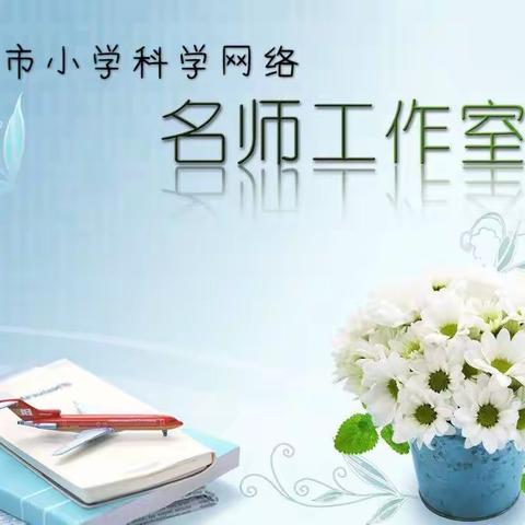 湘潭市小学科学【网络名师工作室】交流、研讨活动