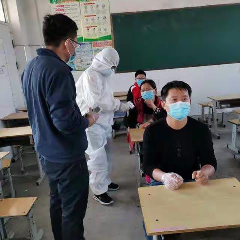 荆林小学进行疫情防控应急演练