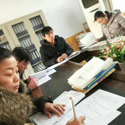 找差距 定目标 备战期末
