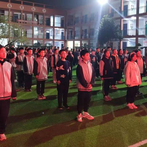 焦作市第十七中学东校区夜间宿舍消防紧急疏散演习