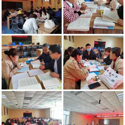 深度学习，探大单元教学之径——义渡学区大单元教学设计活动纪实