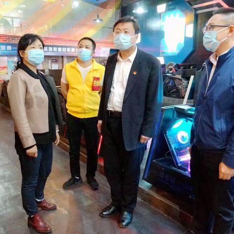 【七彩曙光】海淀区副区长陈朝晖检查指导曙光街道安全生产及疫情防控工作