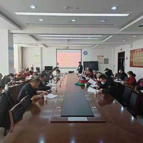 青湖南路社区各党支部召开2022年度组织生活会