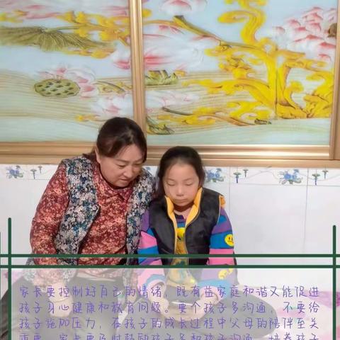 科尔沁小学二年三班《家庭教育公开课》观后感