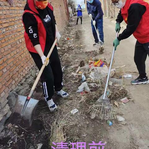 扎兰屯市农牧和科技局开展爱国卫生日活动