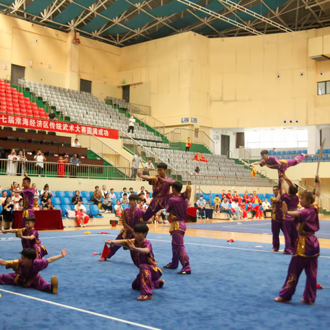 沛县大洪拳武术学校淮海经济区武术比赛