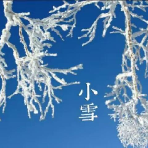 学习“二十四节气之‘小雪 ’ "一一一记黄庄小学传统文化学习活动