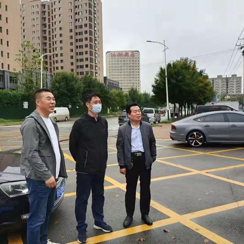 定陶区政府办公室会同区文旅局现场查看城市书房建设推进情况