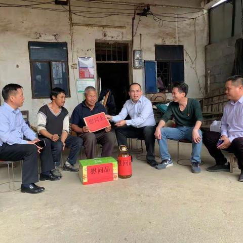 覃塘区委常委、副区长、脱贫攻坚（乡村振兴）工作队队长江孙裕到蒙公开展慰问活动、到山北检查春节前安全工作