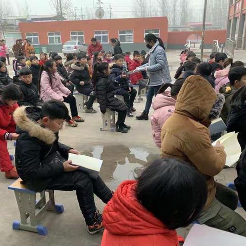 杜曲镇长枪王小学读书活动启动仪式!