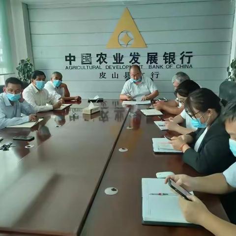 “红色党建”促“绿色信贷”——皮山县支行开展主题党日活动