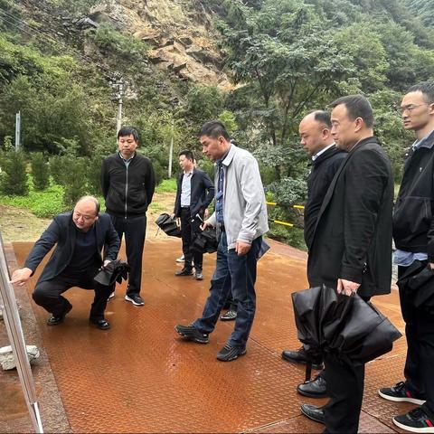 市水务局检查鄠邑区市委九个方面重点工作及水毁修复、水电站生态修复工作
