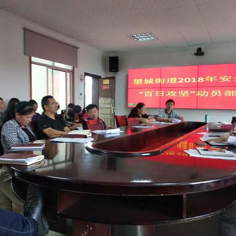 望城街道安全生产“百日攻坚”行动