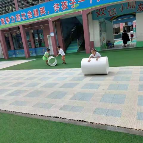 平口阳光幼儿园暑假班第一周快乐时光