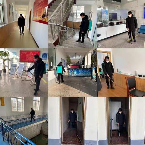长子县给排水中心开展全面消杀工作