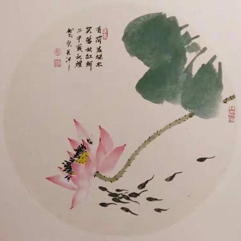 颜老师的写意作品