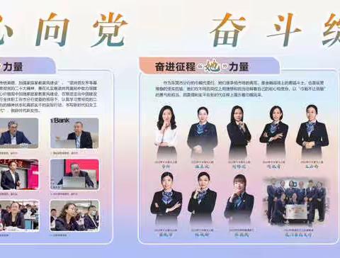 巾帼心向党•奋斗绽芳华——东莞市分行开展女神节系列活动