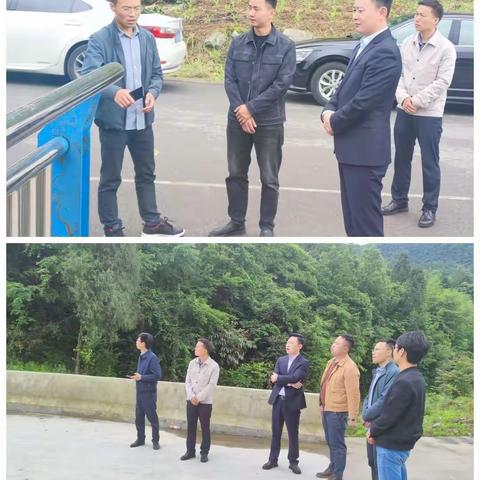 蒙小文副县长到永安镇调研指导汛期安全生产工作